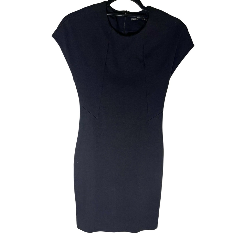 AllSaints Daphne Dress Black 4 - Picture 2 of 11
